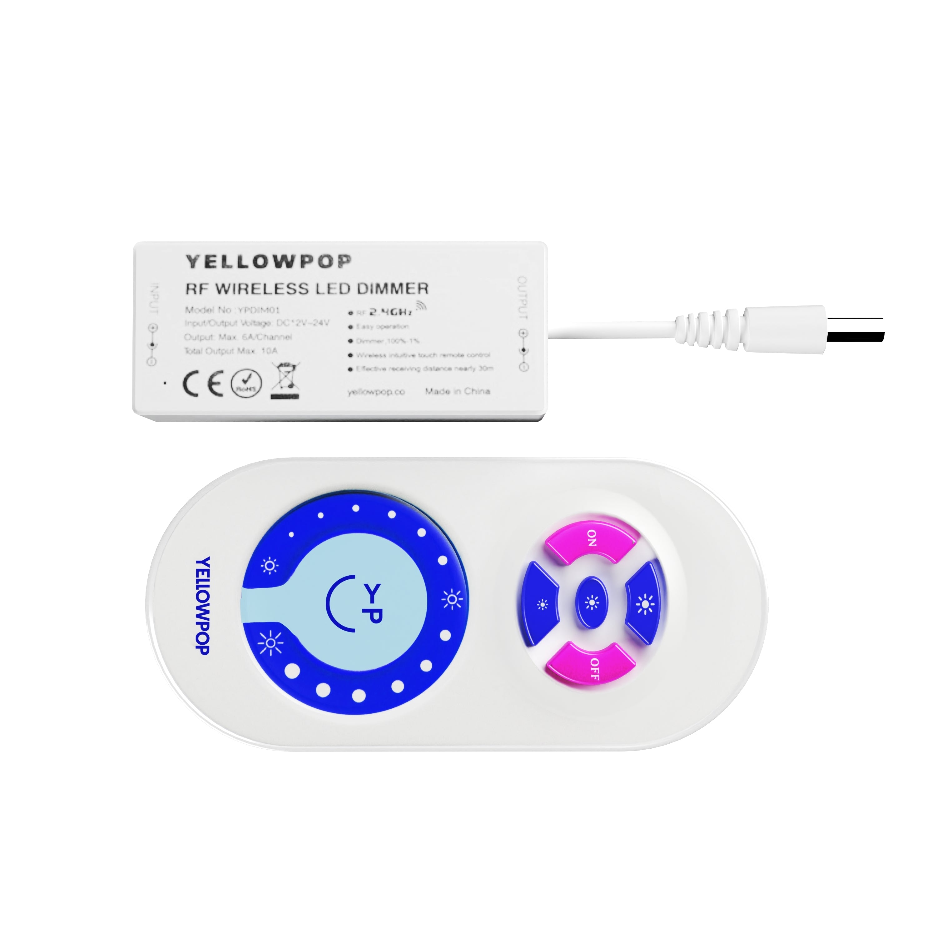Télécommande et Variateur pour néon LED